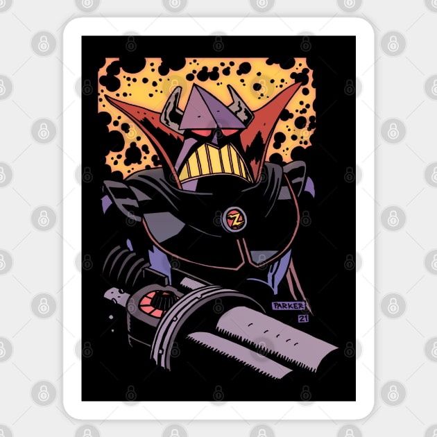 ZURG Sticker by Artofparker